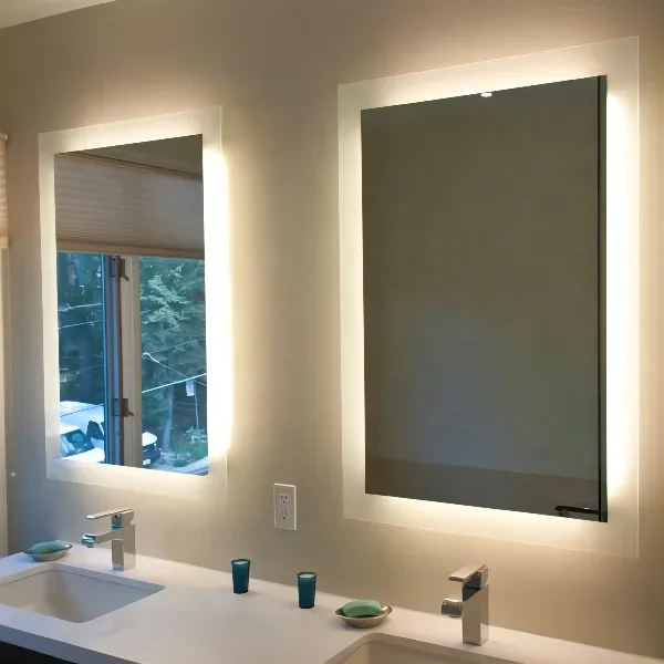 Led Mirror Bathroom Mirror With Led Light Backlit Bathroom Vanity Mirror