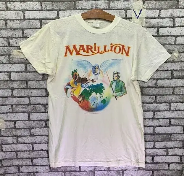 Marillion Winter Of 1987 Rock Band t-shirt, reprinted 2 sided shirt TE6747