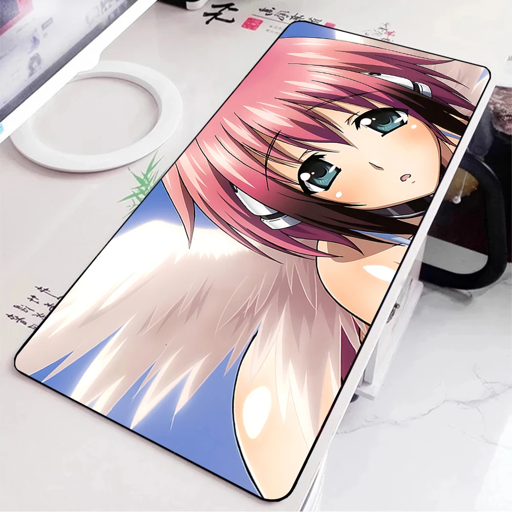 Heaven's Lost Property Mousepad HD Printing Computer Gamers Locking Edge Non-slip Mouse Pad XXL90x40cm Keyboard PC Desk Pad