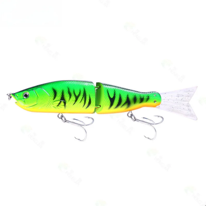 New2Holiday Bait18cm/52gSilicone ذيل السمكة متعدد الأقسام الصيد إغراء #5