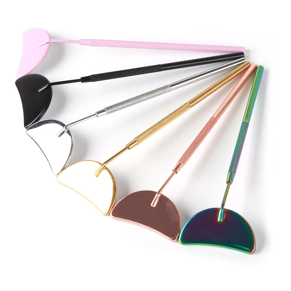 Checking Mirror for Eyelash Extension Dental Mouth Mirror Stainless Steel/ Plactic Eyelash Extension Mirrors Makeup Accessories