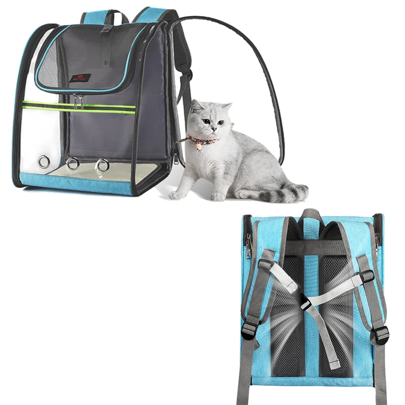 

Multi Functional Pet Cat Bag Oxford Weekend Travel Cat Dog Puppy Carrier Backpack
