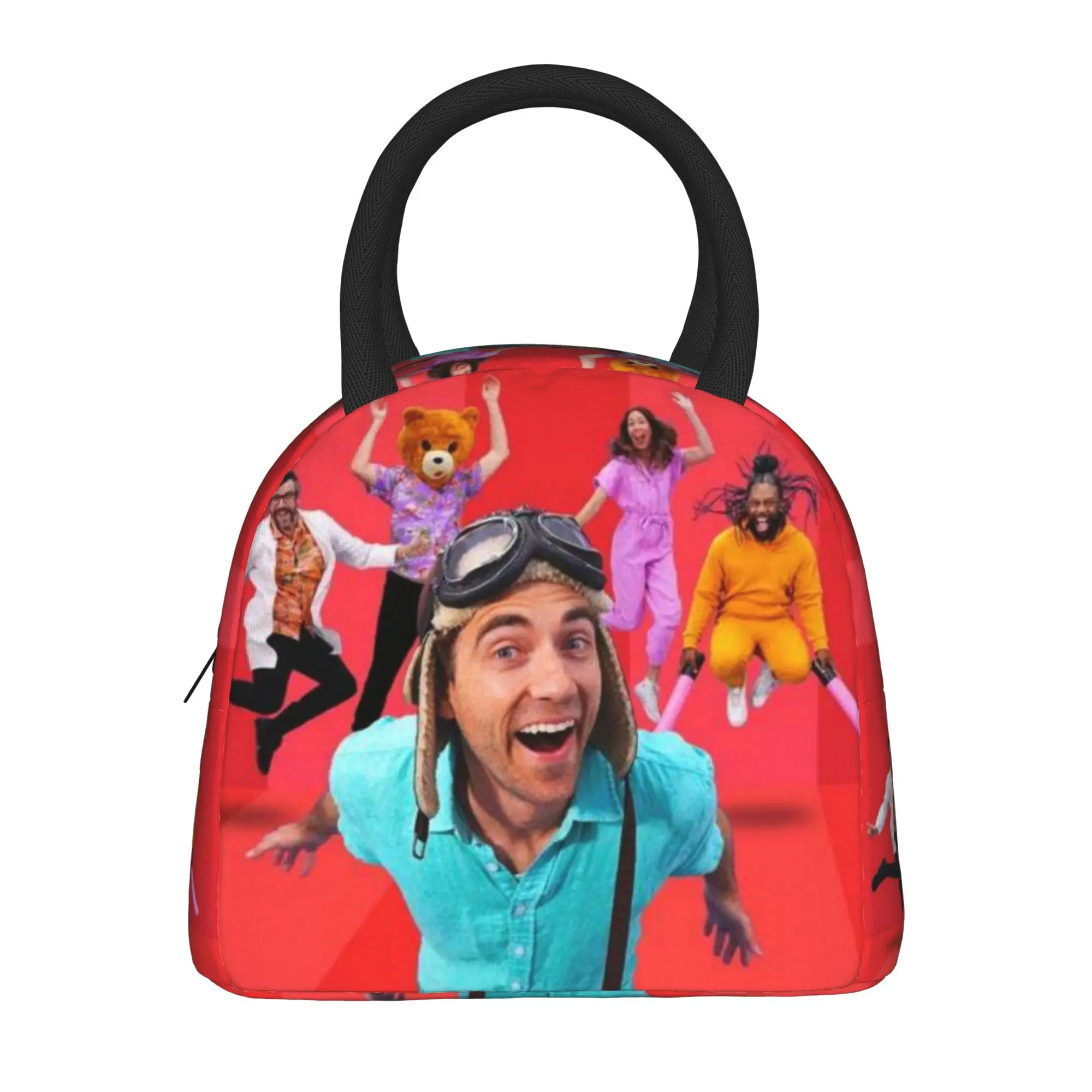 Dannys Dance Song Go Insulated Lunch Bag for Men Women Food Bag Portable Cooler Thermal Lunch Box For Travel