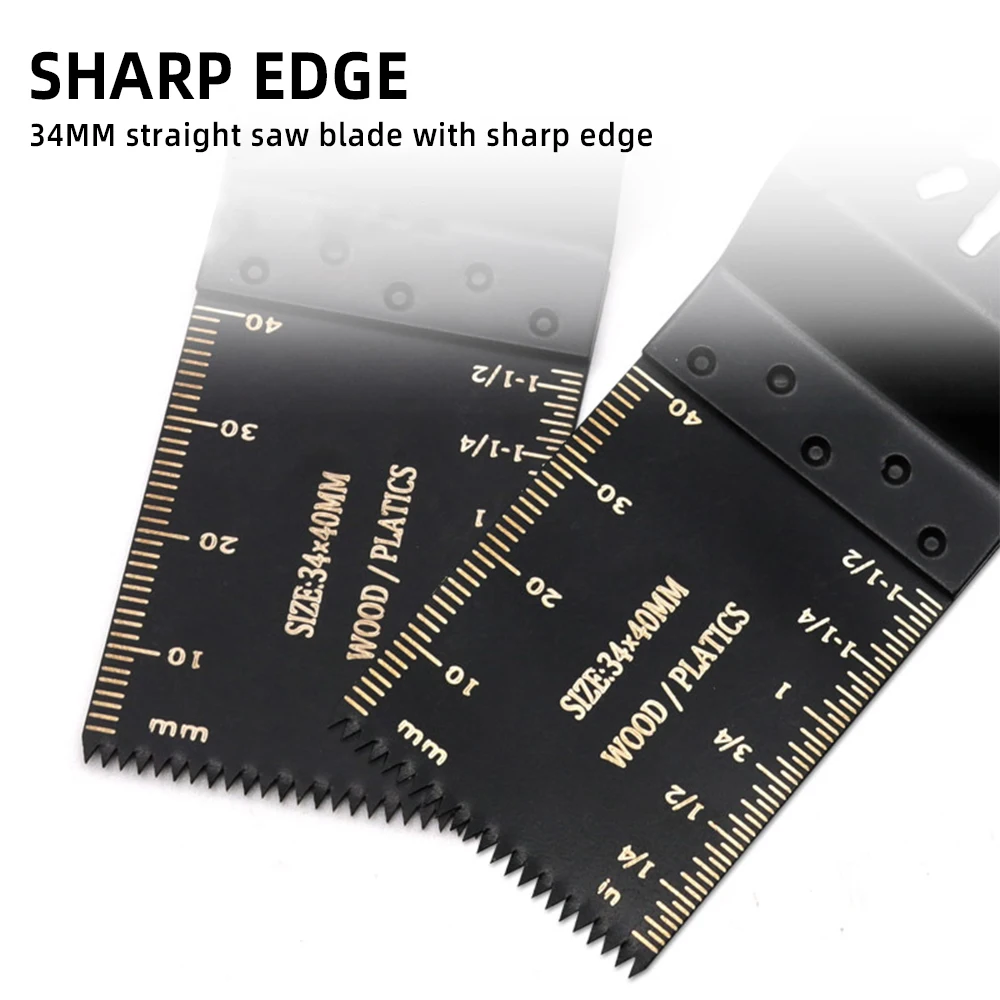 MultiFunction Bi-metal Precision Saw Blade Oscillating Multitool Oscillating Saw Blade ForWood Plastic Renovator Power Cutting