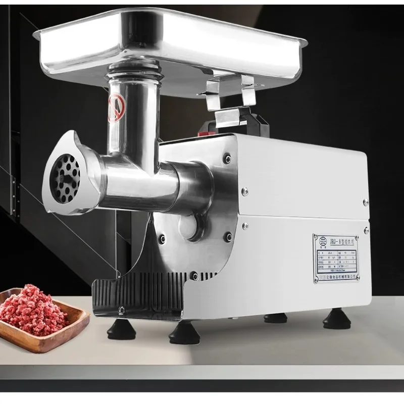 

Multifunctional meat grinder Household electric stainless steel cooking machine Large capacity meat enema mixing machine