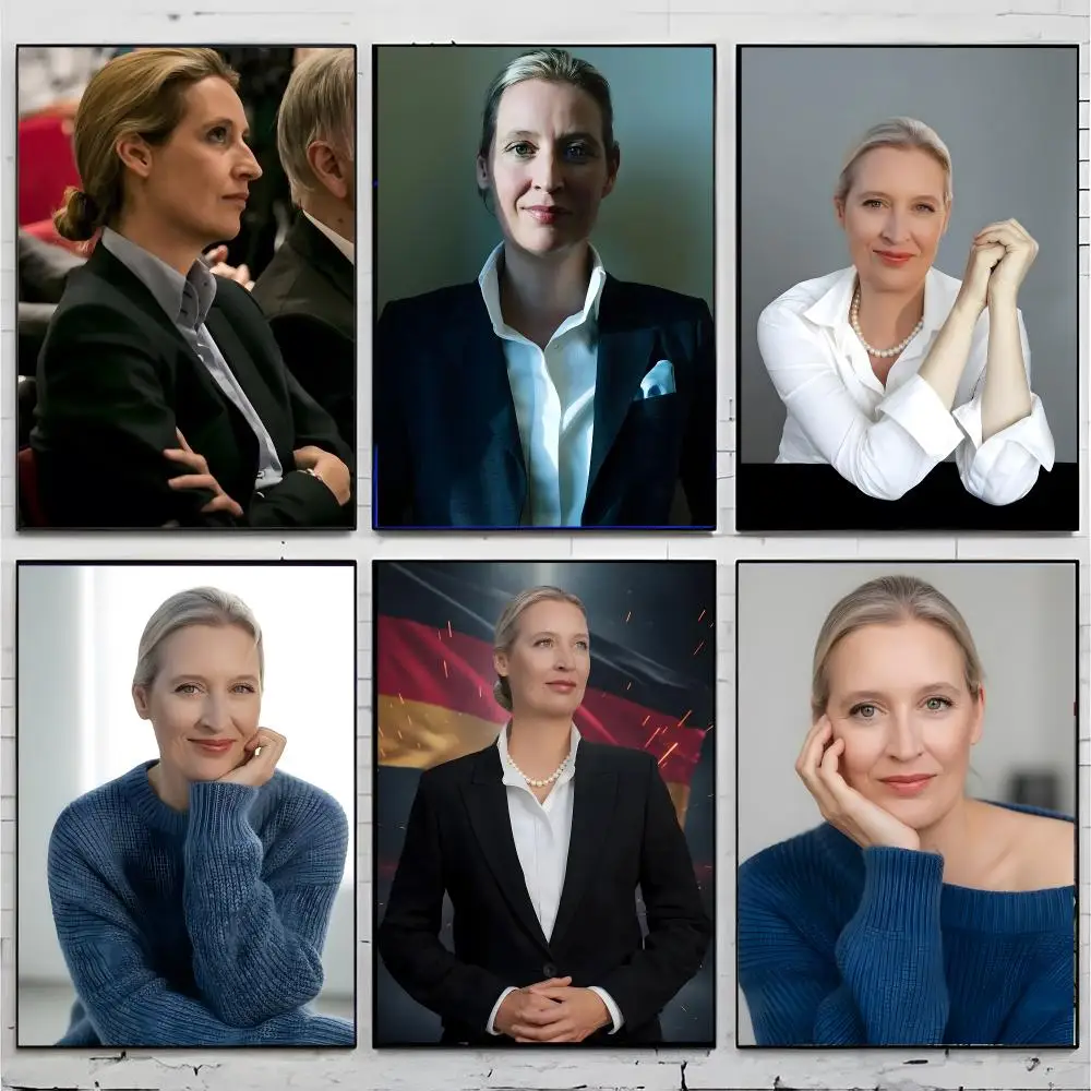 Political Figure A-Alice Elisabeth Weidel Poster Superior Home Space  Indoor Decorative Art & Home Decor