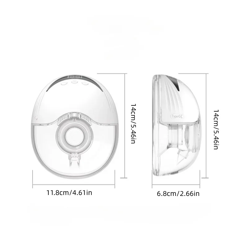 Ordeñadora portátil para mujeres embarazadas, dispositivo eléctrico silencioso, totalmente automático, soporte manos libres, bomba de leche Bilateral