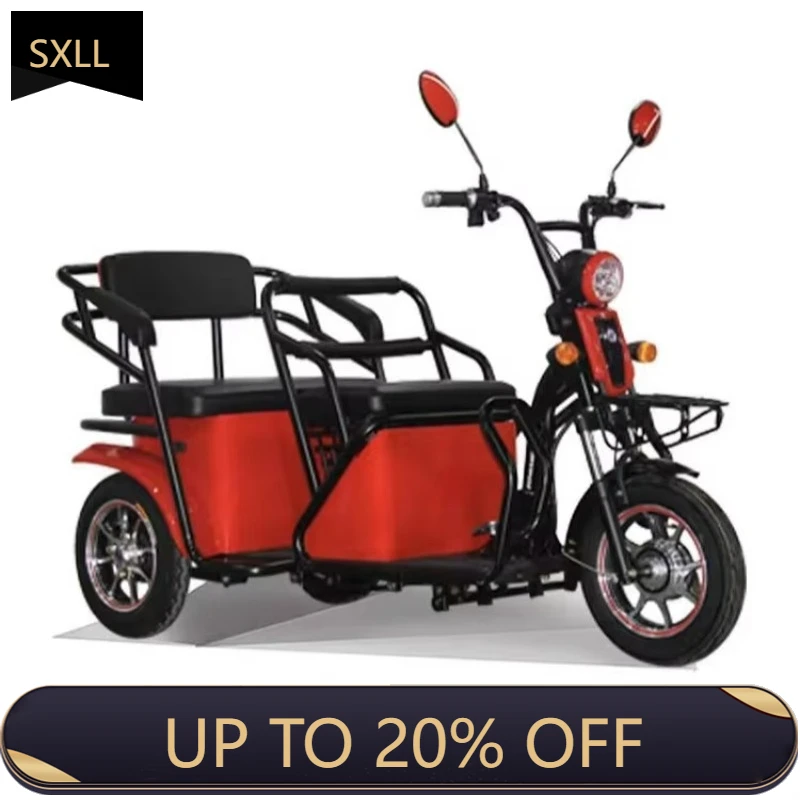 SXLL  Certified adult car electric tricycle with passenger seat