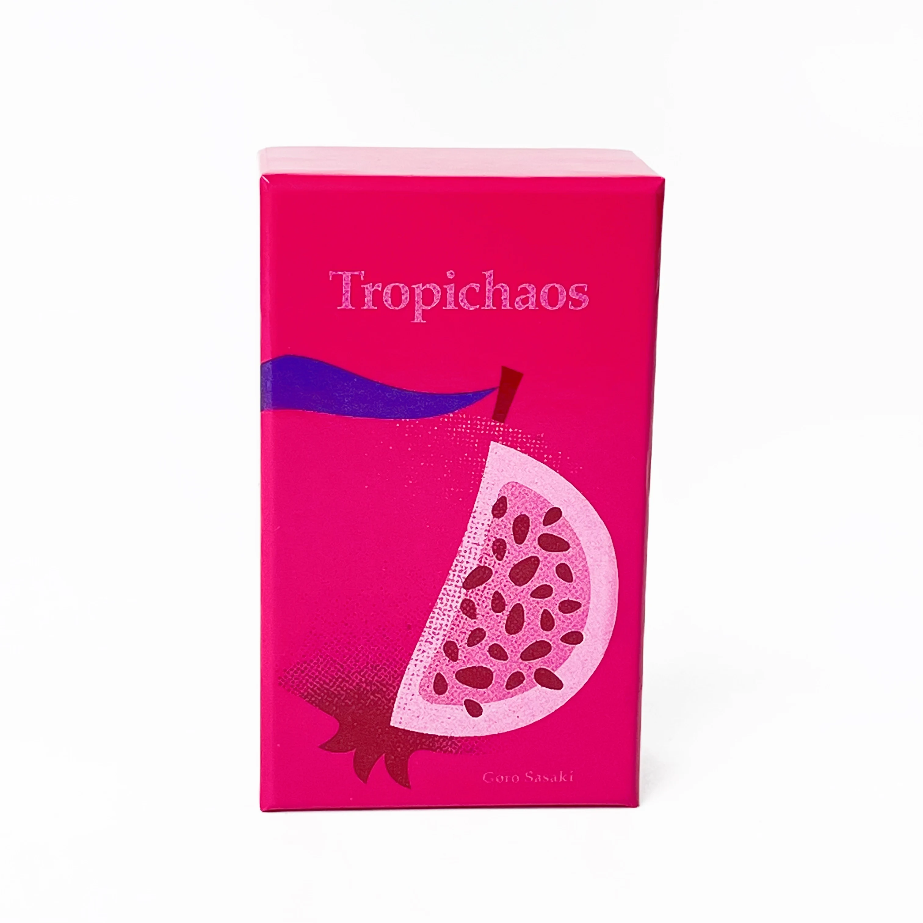 

BOARD GAME Tropichaos Fruit Series Funny Mini Box Game – Portable Travel Card Game for Hilarious Party Night & Game Night
