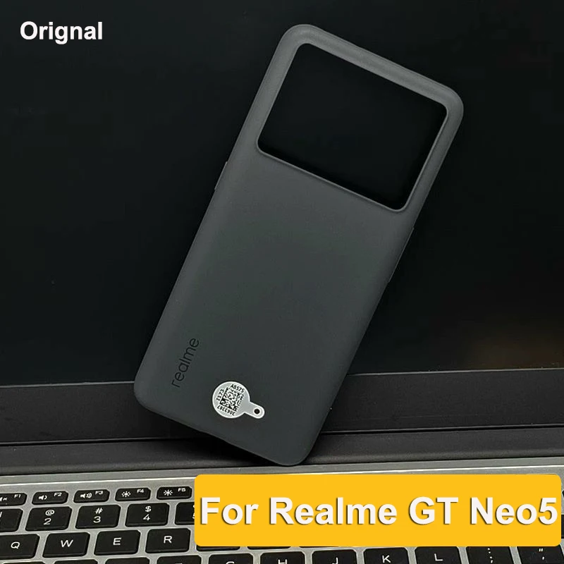 Official Original Case For OPPO Realme GT Neo 5 5G Phone Cases GTNeo5 Silicone TPU Back Cover For Realme GT Neo5 Shell