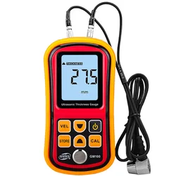 1.2~225mm Ultrasonic Thickness Gauge Voice Sound Velocity Meter Measuring Instruments with Retail GM100