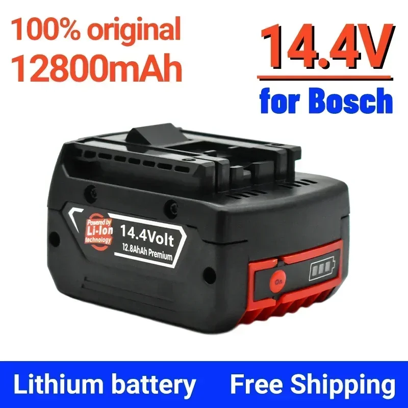 

2024 14.4V 12800mah Rechargeable Li-ion Battery cell pack for cordless Electric drill screwdriver BAT607 BAT607G BAT614G