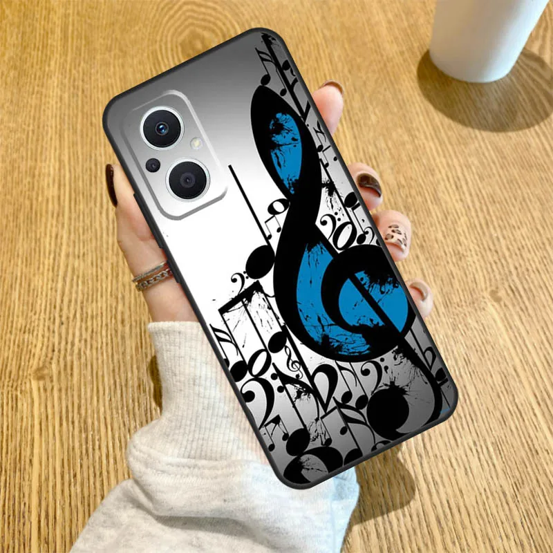 Music Note Symbol Piano Case For OPPO Find X2 X3 Neo Lite X6 X5 Pro Reno 8T 7 3 2Z 4Z 5Z 5 6 8 4 Lite Back Cover image 4