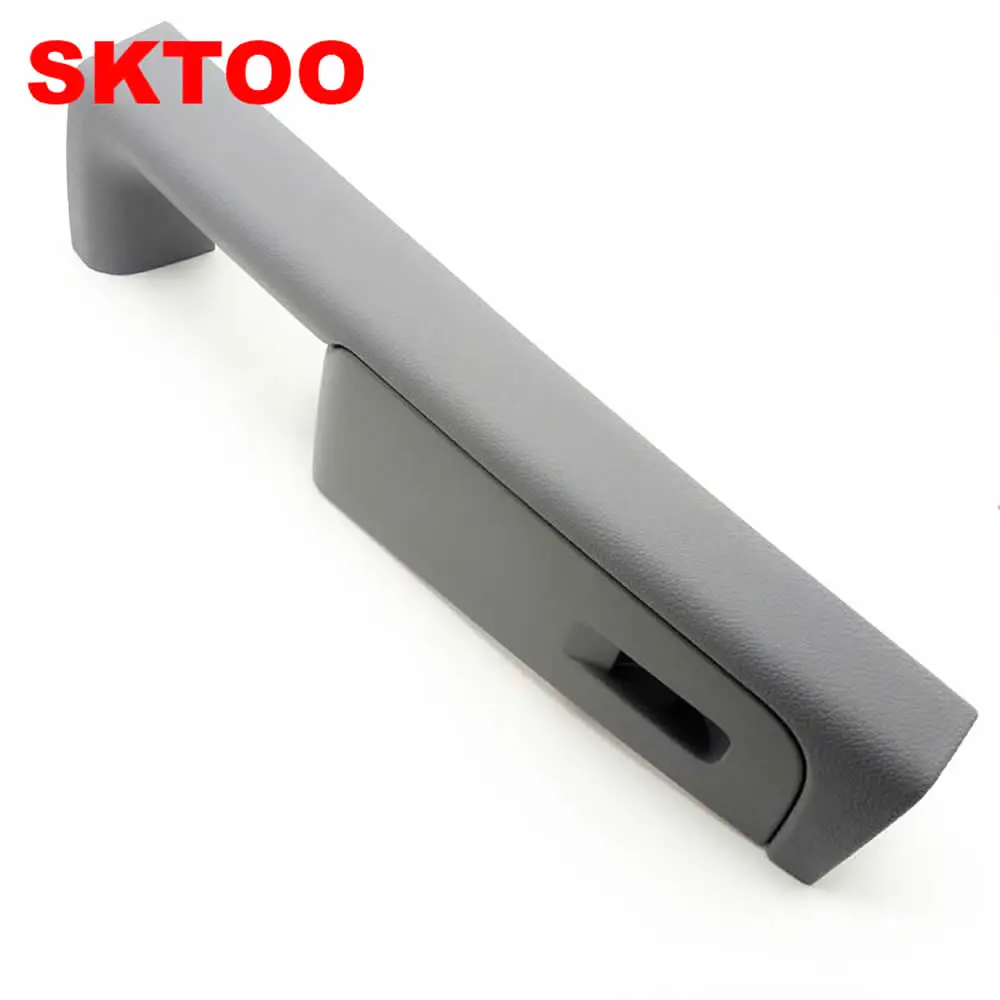 

For Skoda Superb door handle, front right door armrest box, passenger side inner handle frame, the lifter switch box Gray