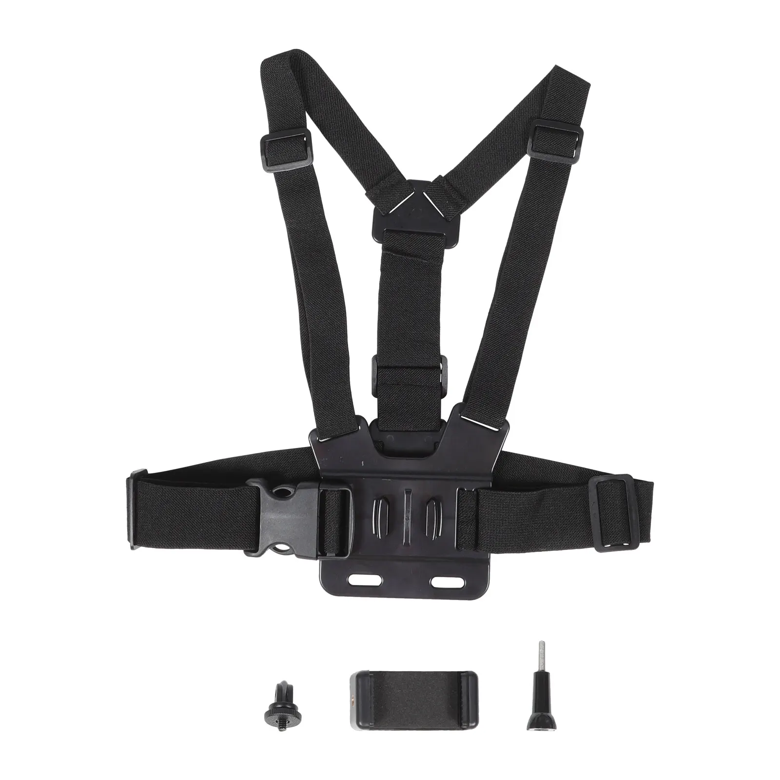 

1 Set Camera Chest Harness Stabilizing Waist Belt For Mountaineering Travel Cycling Adjustable Length High-Grade Polyester Abs