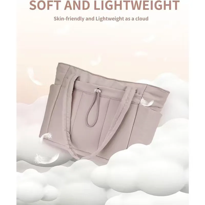 

Новая стеганая сумка-тоут, легкая и прочная, из нейлона, удобная для длительного ношения, женская сумка/сумка через плечо, универсальная дорожная сумка