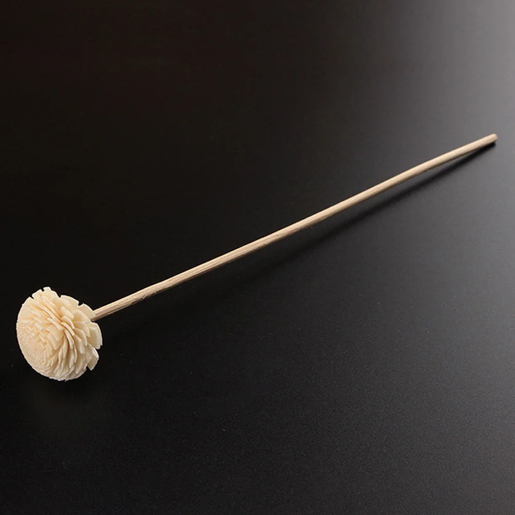 

8pcs Dried Flower Aromatherapy Sticks For Home Air Purification No Fire Essential Oil Diffuser Sticks Simulation Scented Flower