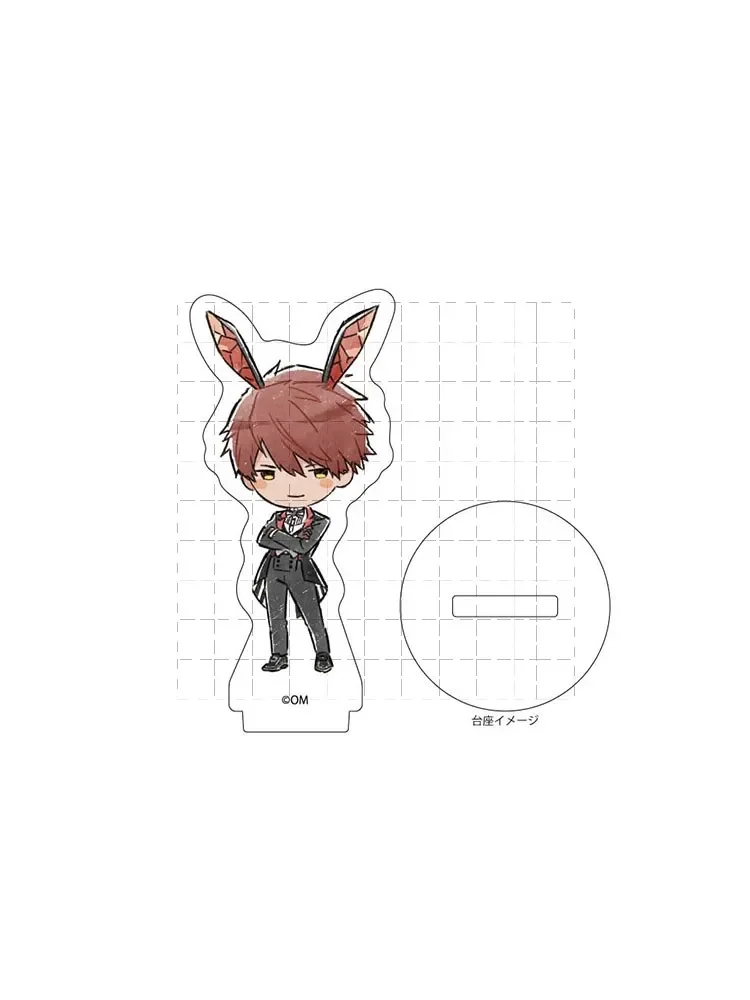 

Anime Belphegor Lucifer Mammon Leviathan Asmodeus Beelzebub Game 2-Obey Me! Acrylic Stand Doll Mini Figure Model Plate Toy Gift