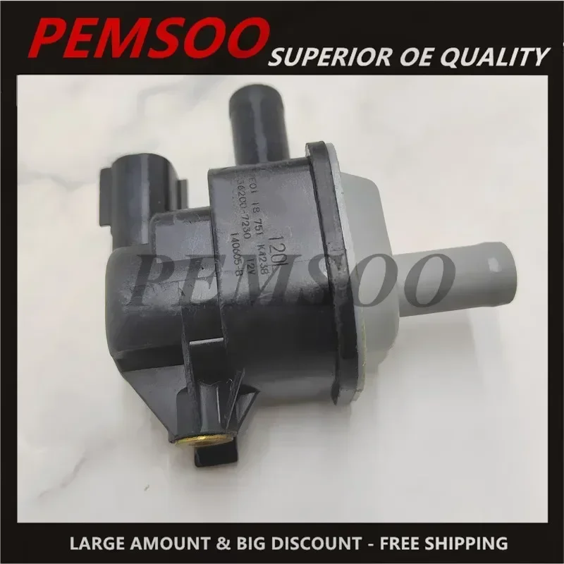 New 1X Car Accessories Solenoid Valve Purge Control Valve for Mazda CX-3 CX-5 CX-9 136200-7230 1362007230 PE0118751 PE01-18-751