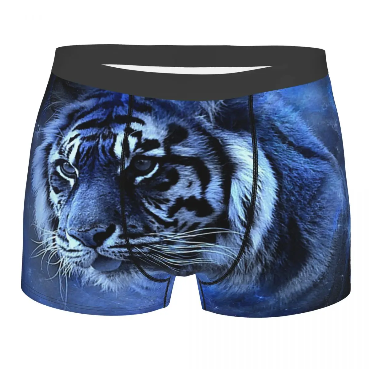 

Tiger Underpants Breathbale Panties Male Underwear Print Shorts Boxer Briefs