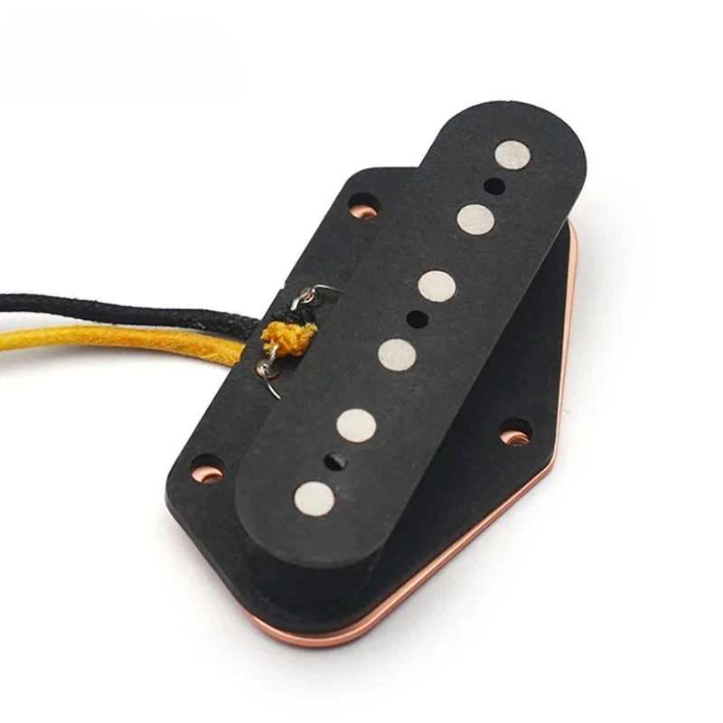 

Звукосниматель Alnico 5 TL Bridge с фибровой обмоткой и тканевым кабелем, черный, для гитары