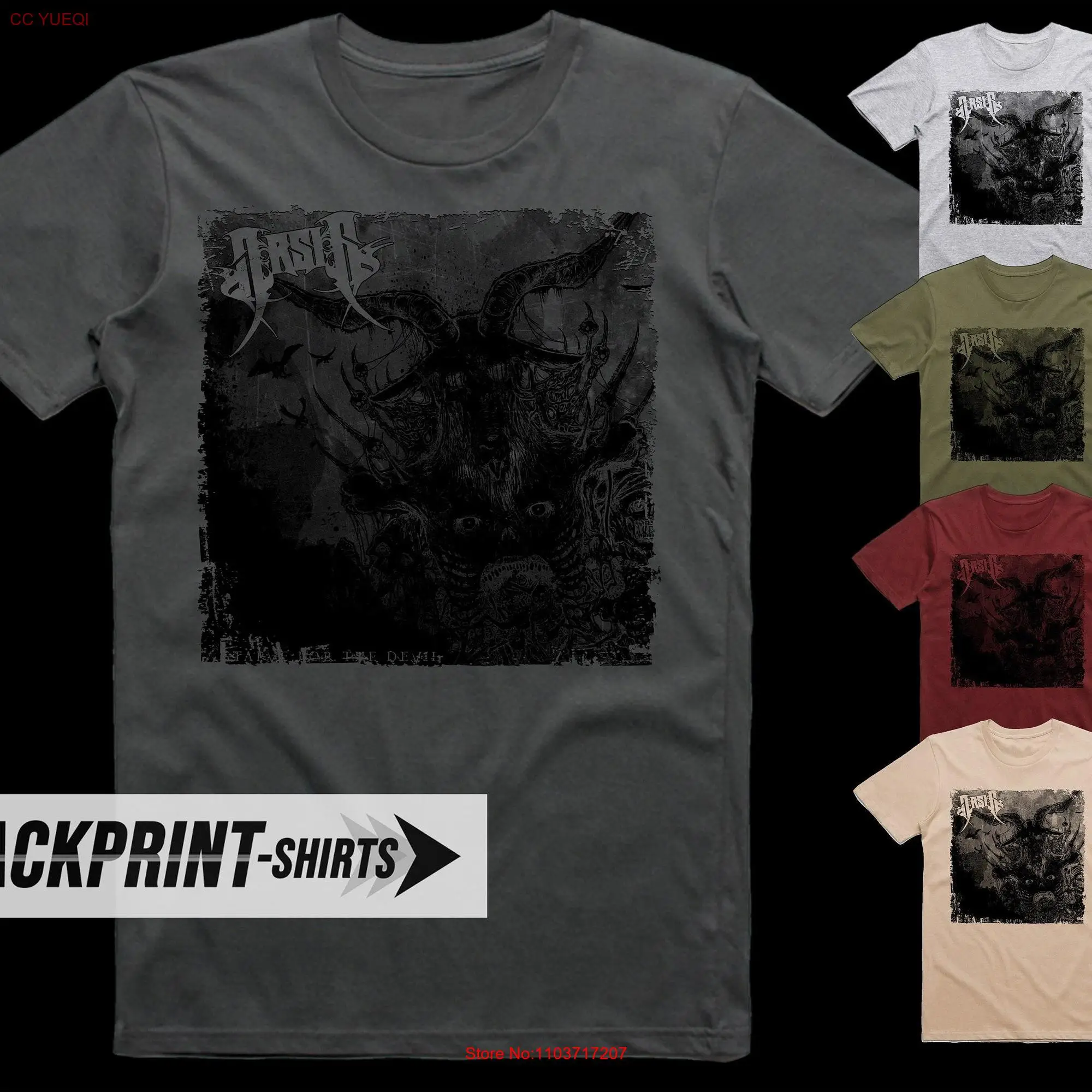 Футболка Arsis с надписью «Starve for the Devil», Хлопковая мужская футболка всех размеров S 5XL, 18 цветов, с длинным или коротким рукавом