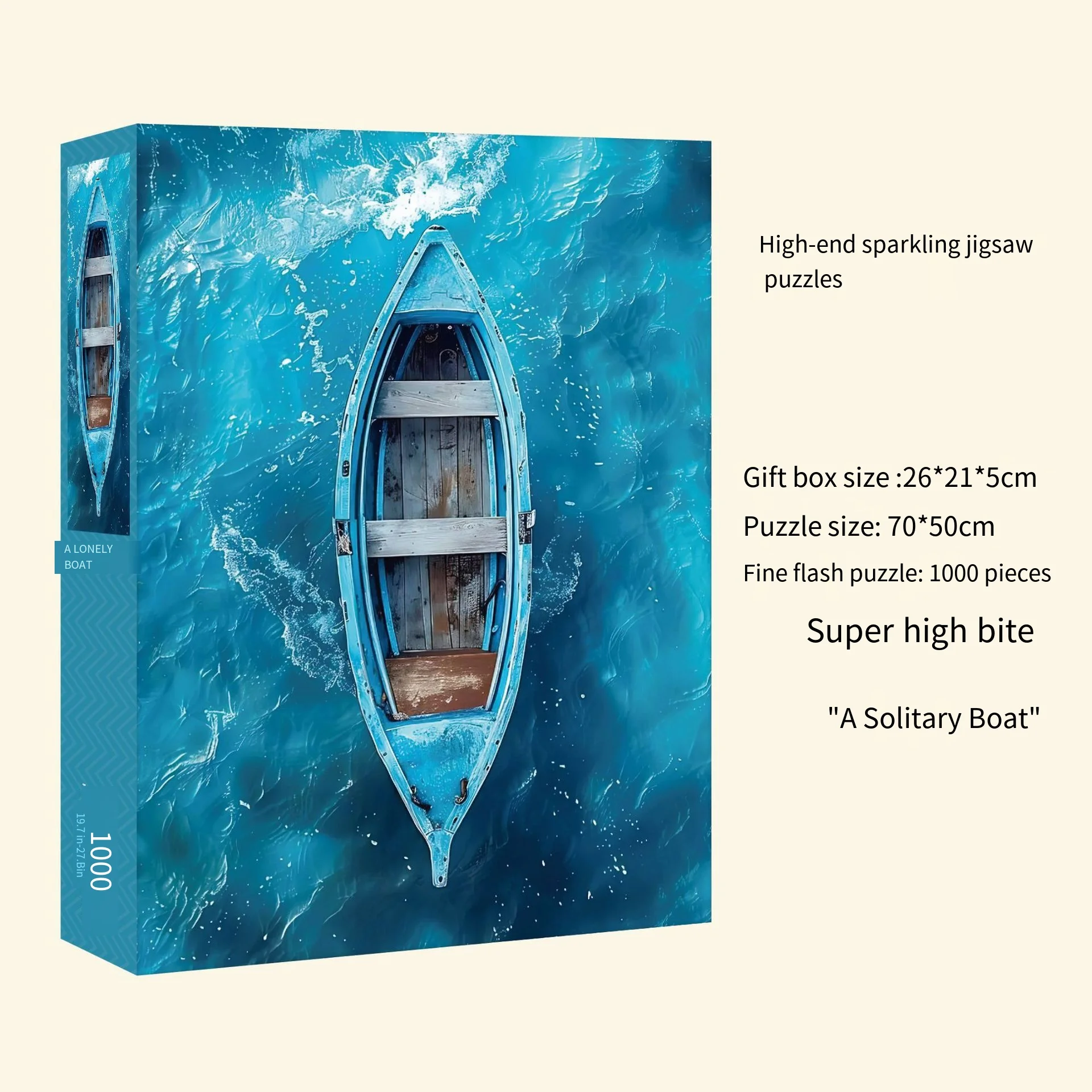 

Adult Difficult Oil Painting Jigsaw Puzzle High-Quality Material Stress Relief Fun Brain Teaser for Relaxation And Entertainment