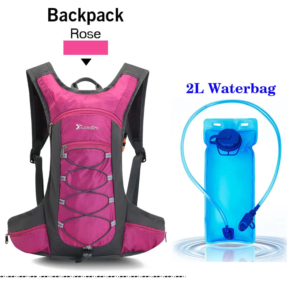 New Style Cycling Shoulders Bag Waterbag Set Travel Sports Water Bladder backpack 2L Inner Hydration Rucksack Water Bag Knapsack