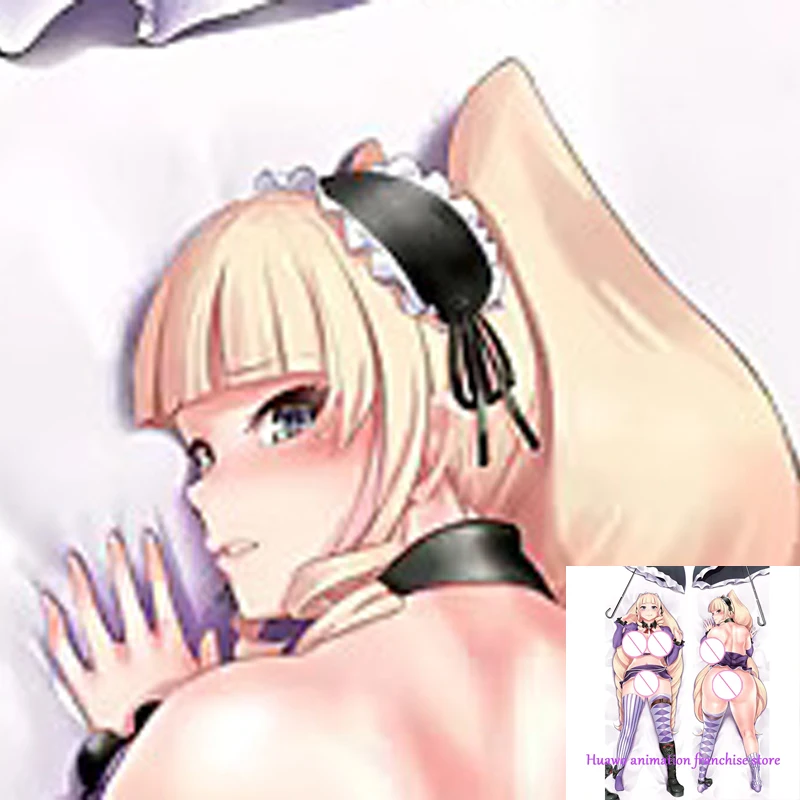 

Dakimakura Anime Pillow Case Beauty With Giant Breasts Pillow Cover Halloween Christmas Decoration