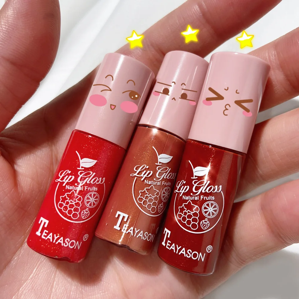 Water Light Lip Gloss Waterproof Lasting Crystal Glossy Lip Glaze Mirror Nude Liquid Lipstick Women Lips Makeup Cosmetics Tools