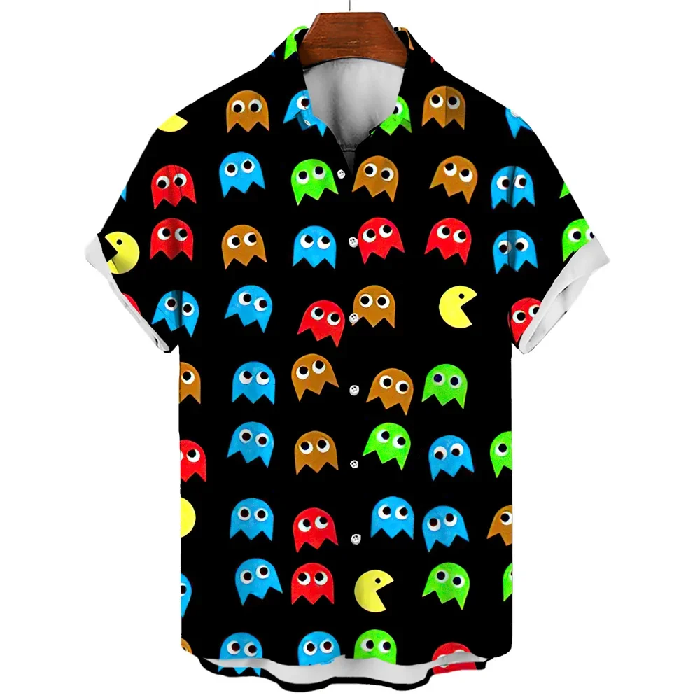 

Men's Casual Shirt Hawaiian Shirt Men Summer 3d Print Casual Short Sleeved Shirt For Men Clothing Breathable Shirts