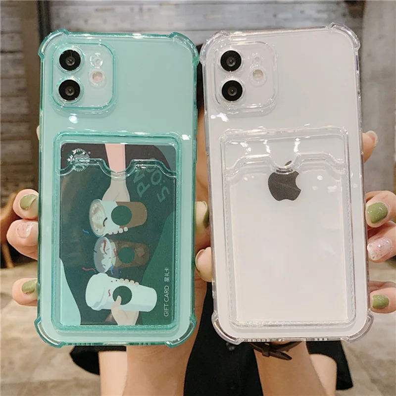 Holder Case For Huawei P30 P40 Pro Mate 30 40 Pro Nova 7 8 Pro 6 5 TPU Wallet Cover Honor 30 Card Shockproof Soft Package Cover