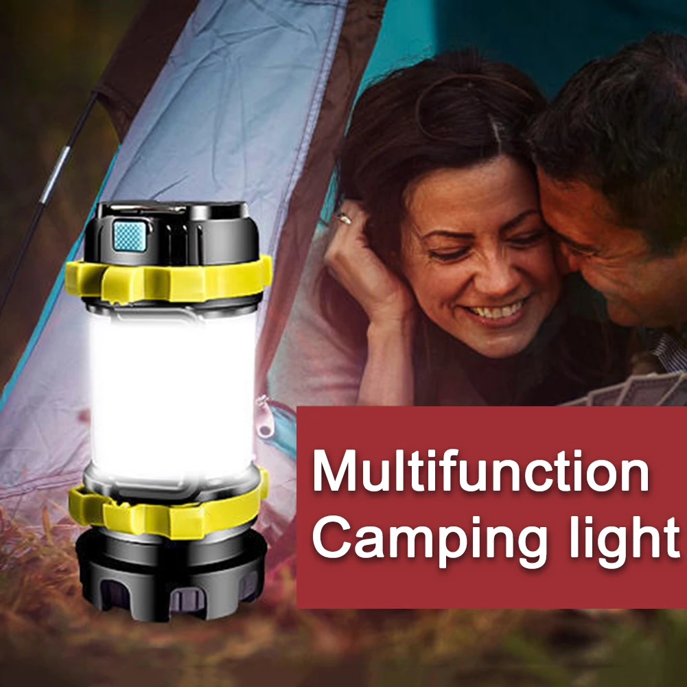 USB wiederaufladbare LED multifunktionale Notbeleuchtung Haus Outdoor tragbare Laternen Notfalllampe Laterne BBQ Camping Licht