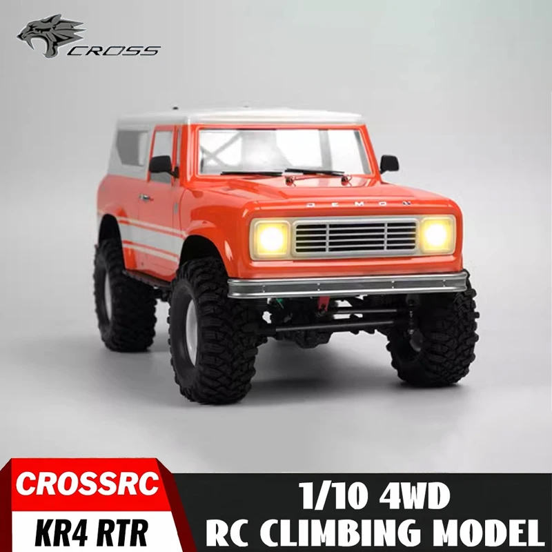 

Crossrc Demon KR4 RC 1/10 RTR 4WD 2.4ghz Electric Remote Control Climbing Off-road Model Car 1060 Electrically Tuned Boy's Toy