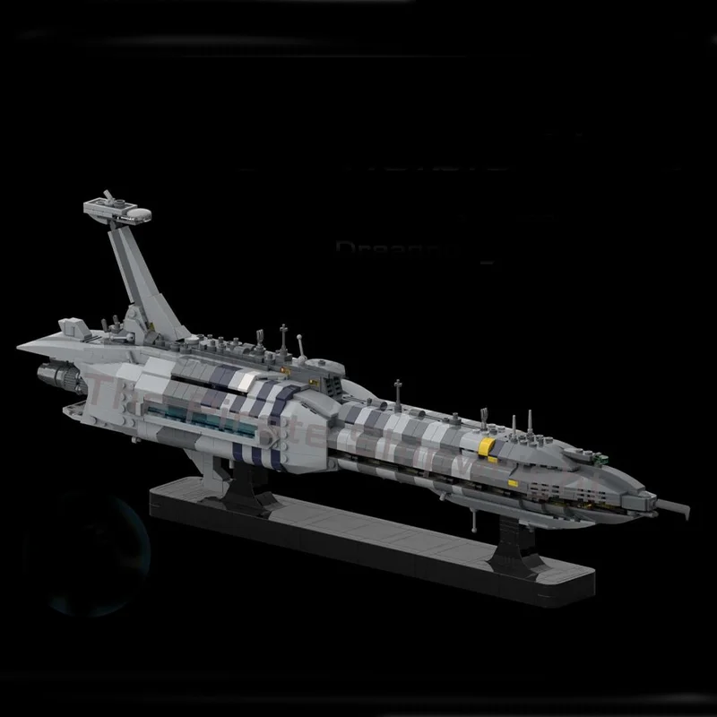 

1241 шт. Невидимая рука | Набор строительных блоков класса «Проудишен»: космический корабль для взрослых, военный конструктор, кирпичики для сборки, модель военного корабля.