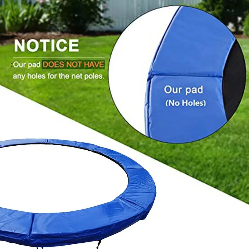 8/10 feet Trampoline Protective Cover Trampoline Safety Pad Round Spring Protection Cover Safety Pad for Trampoline Accessories