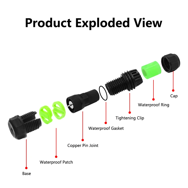 Low Voltage Fastlock Piercing Connector With Piercing Type Waterproof Electrical Cable Connector Quick Puncture Connector