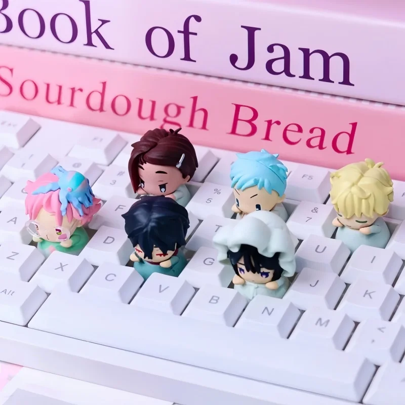 

Anime Alien Stage Ivan Till Luka Mizi Sua Hyuna Cosplay Baby Series Keycap Cartoon Mechanical Keyboard Keycaps Adorn Blind Box