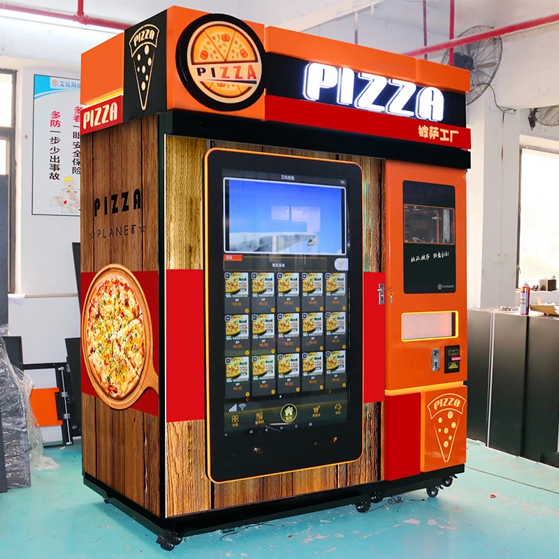 YG Automated Pizza Vending Machine Pizza Oven Maker Machine Distributeur Automatique Pizza Healthy Food Vending Machine