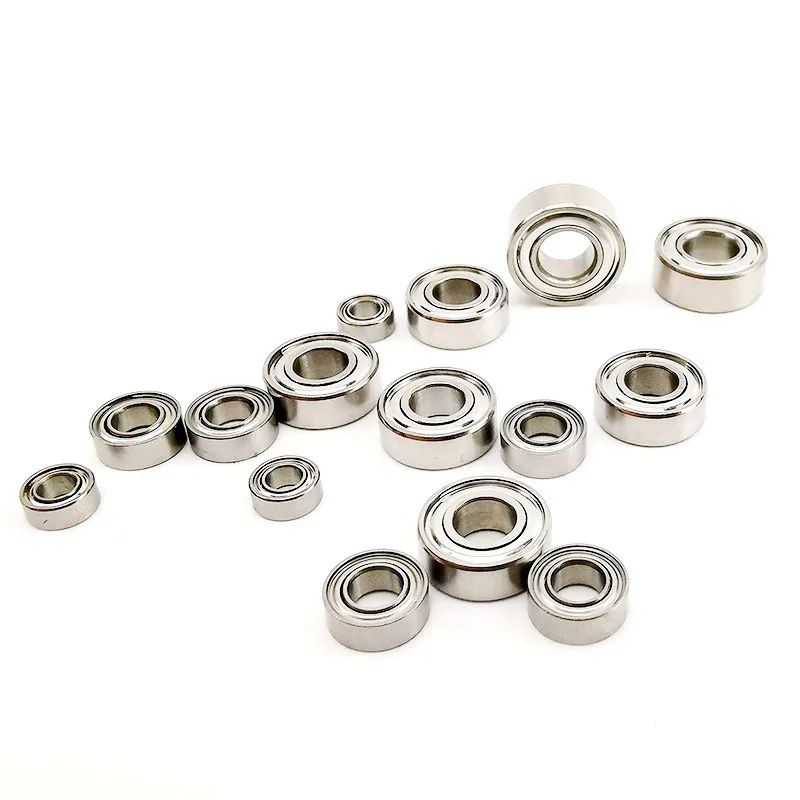 Miniature Bearing 10piece MR52ZZ MR63ZZ MR74ZZ MR85ZZ MR106 MR117 MR128 MR155ZZ Metal Sealed Chrome Steel Parts