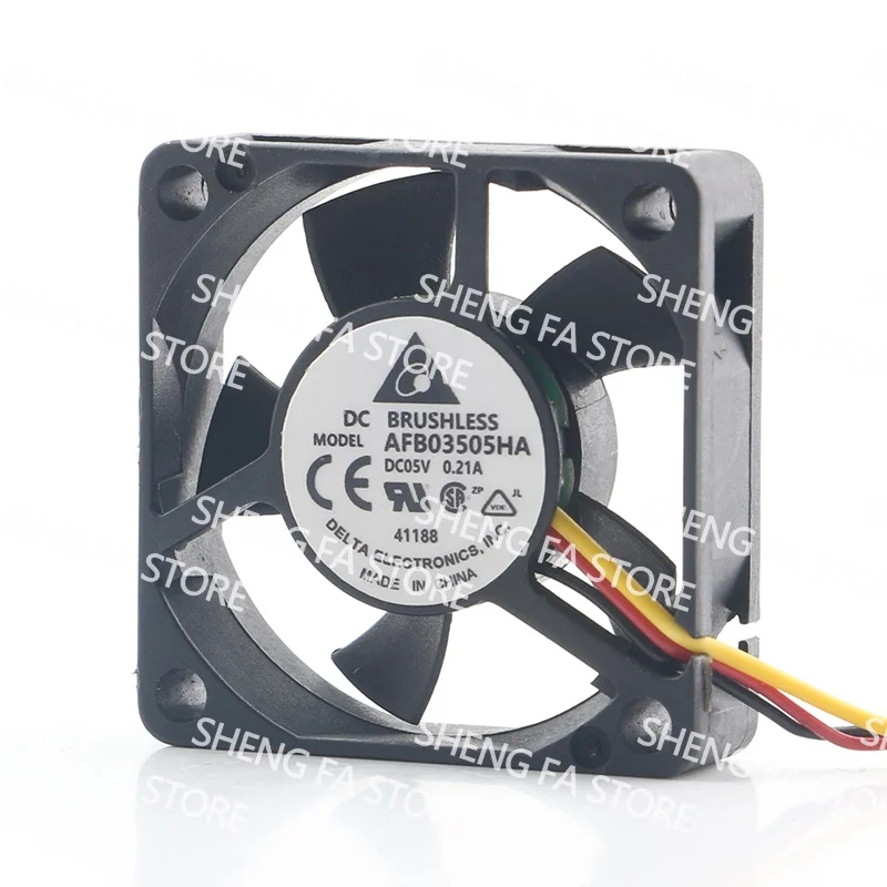 cooling fan AFB03505HA Original Delta 12V 24V 48V miniature high air volume ball bearing AC EC 3510 35X35X10MM 3.5CM DC 5V 0.21A