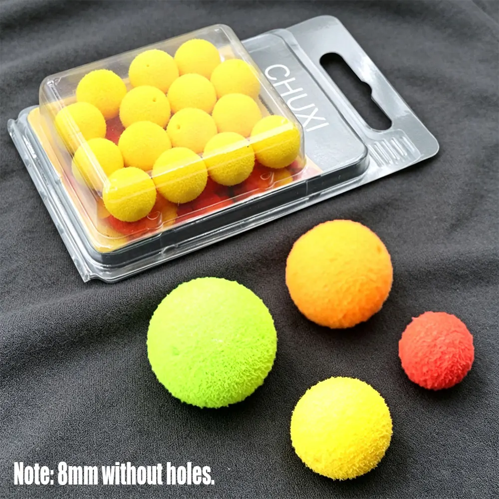 A Box Carp Fishing Boilies Method Feeder Carp Bait Lure Pop Up Hair Rig Floating EVA Foam Ball For Fish Accessories Tackle
