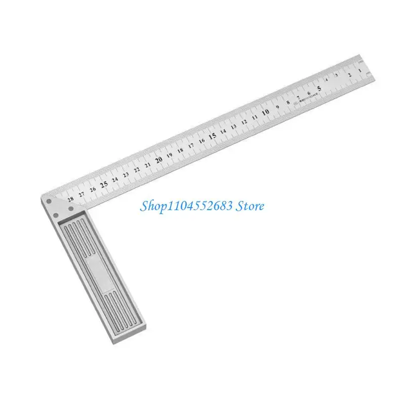 

Y6GD Woodworking 90 Degree Precisions CurvedMeasuring Tool Right Angles Turning Ruler