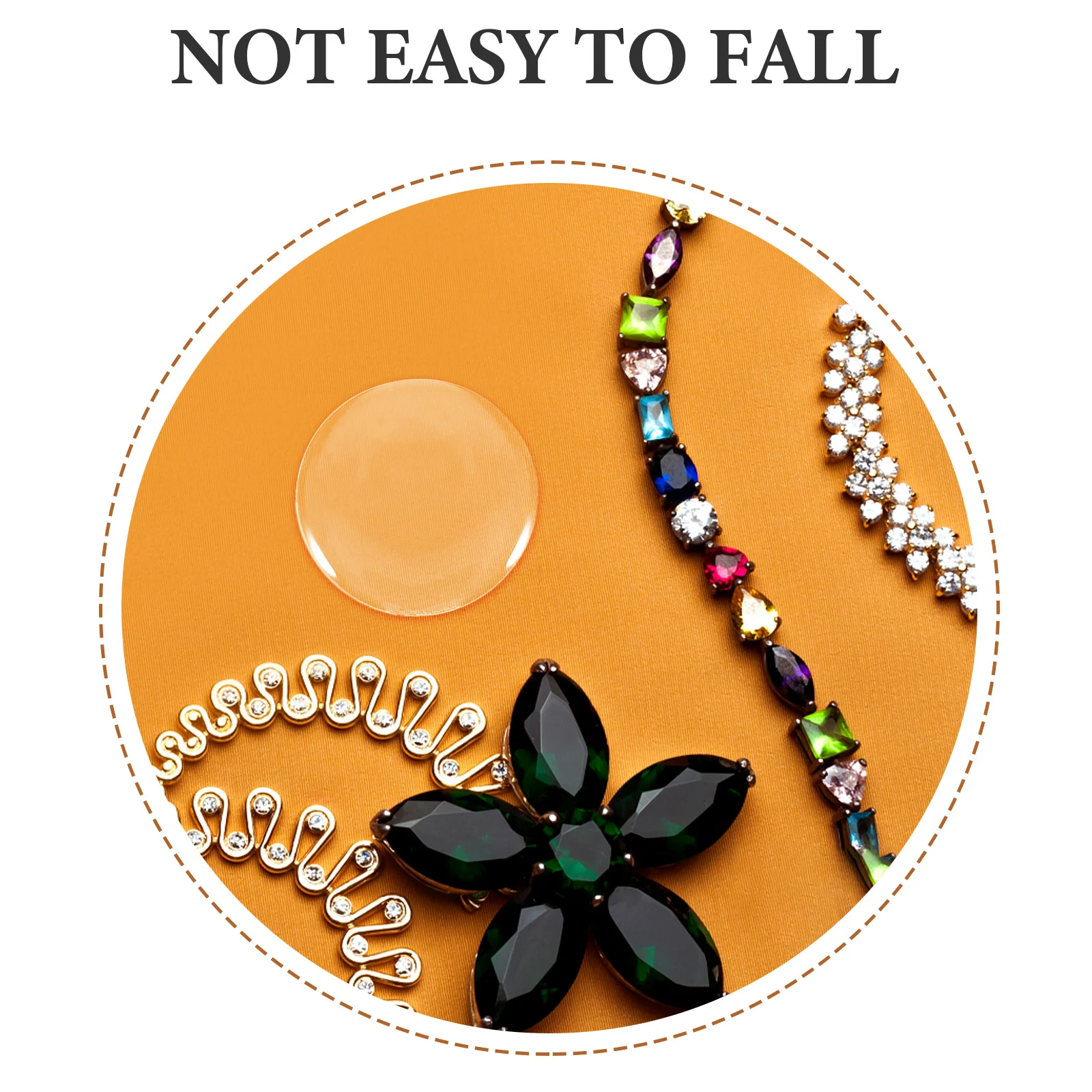 

25Mm Time Gemstone Resin Patch Stickers Round Flatback Waterproof Self-Adhesive Craft Supplies For Jewelry Diy