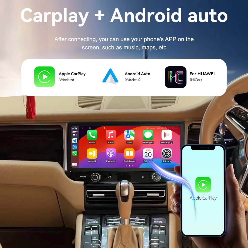 12,3 Zoll rechte Hand Auto Multimedia Multifunktionale Navigation Touchscreen Player Andriod13 für Porsche Macan 2014-2016