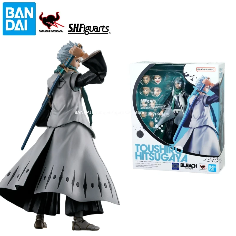 Brand New in Stock Genuine Bandai SHF Bleach/Realm/BLEACH Series Hitsugaya Toshiro Movable Doll Model Collection Gift