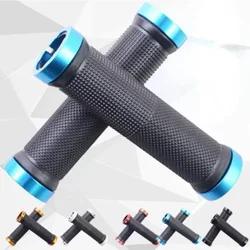 2.2cm Dia Mountain Bike Handle Cover Motor Bike Handle Rubber Anti-slip Grips Cover Mountain Bike Accessories Riding Equipment