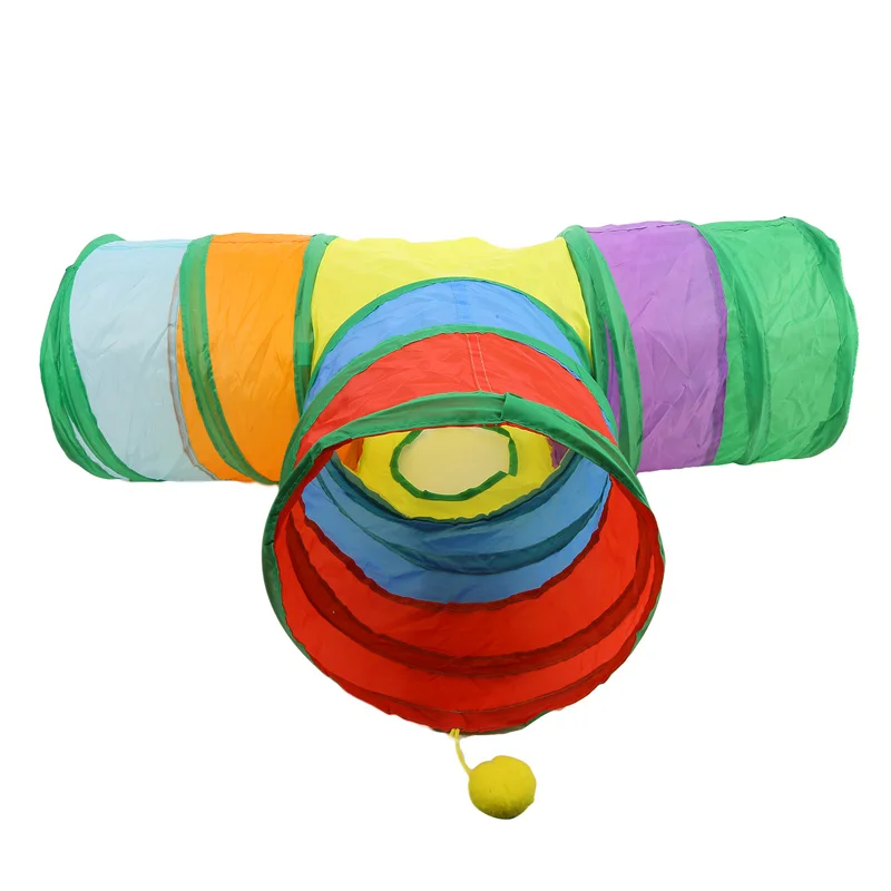 Dobrável Jogando Túnel Brinquedos para Animais de Estimação, Brinquedos Tubo, Dobrável Broca Buraco, Barraca, Gatinho, Várias Formas, Pet Ninho