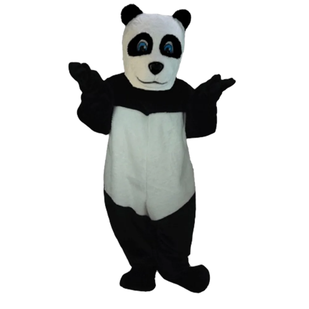 Hot Sale Holiday Cute Panda Mascot Costume Adult Size Cartoon Character Carnival Party Cosply Mascotte Mascota Fit  SW1056