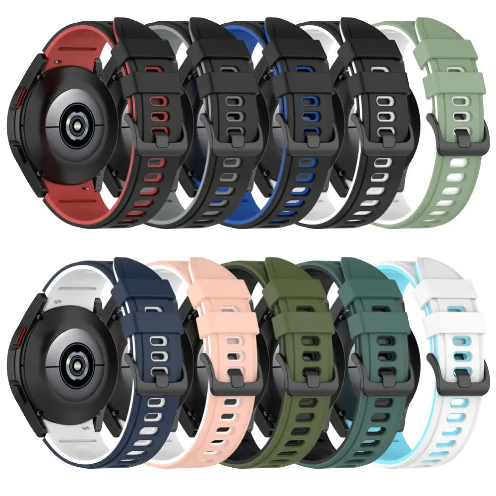 Silicone Strap High Quality Materials A Variety Of Colors Package Size 16085mm Gross Weight 18.6g For samsung Galaxy Watch4